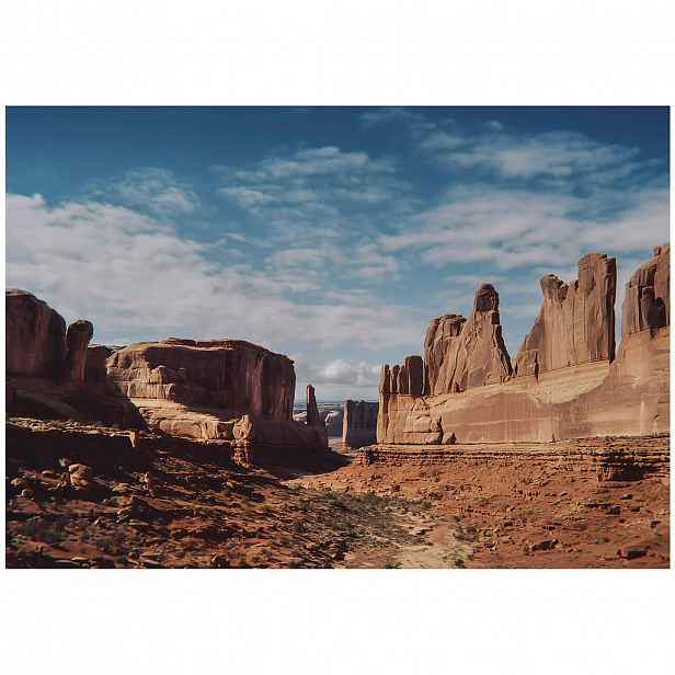 Wallarena FOTOTAPETA Gorge Nature Beige 150x105 cm