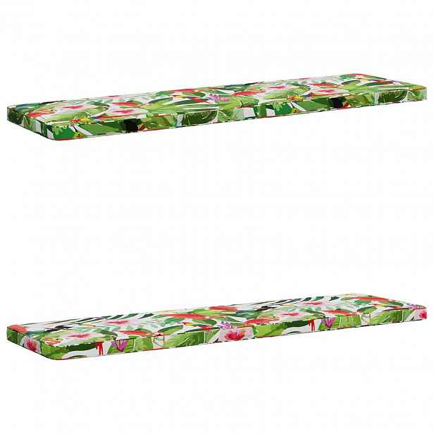 vidaXL Sady polštářů na lavici (2 kusy) VUGHT 2 ks 100% polyester