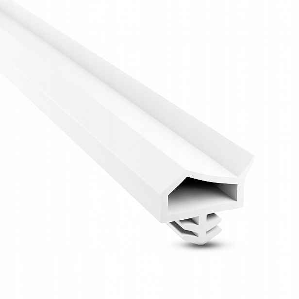 Těsnění pro dveře oken Zárubňová krytina KD-14 Dveřní bílá 90 m