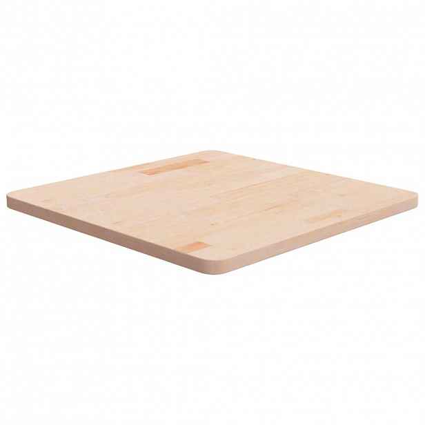 vidaXL Čtvercová stolní deska 60x60x2,5 cm masivní dub bez úprav
