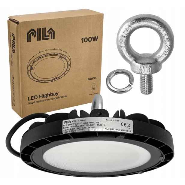 Závěsná Lampa Pila HighBay 1 Led Skladová Průmyslová Ufo