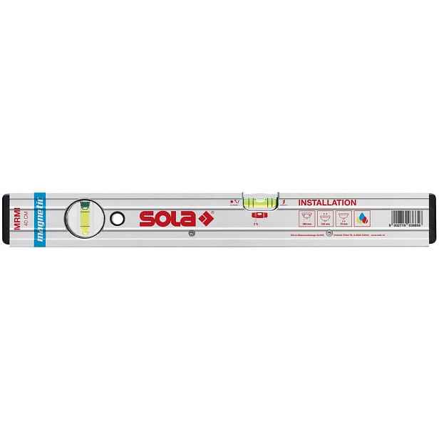 Instalační vodováha Mrmi 40 cm Sola