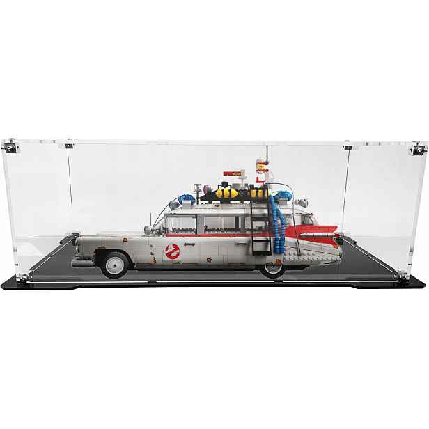 Vitrína s černou základnou pro stavebnici Lego 10274 Krotitelé duchů