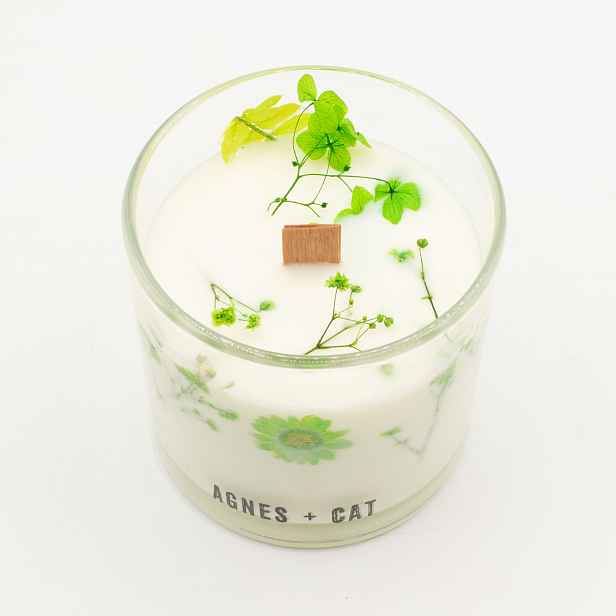 Botanická sójová svíčka Agnes+Cat Fellberry