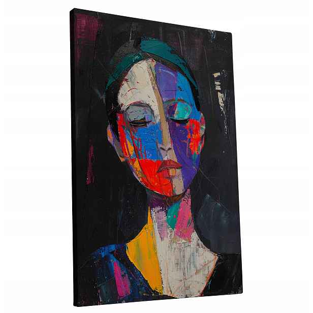 Obraz na plátně Moderní Barevný módní Žena do domu pokoje obýváku 60x90
