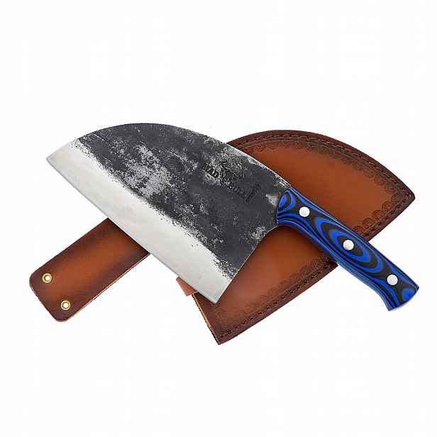 Nůž šéfa srbského Samura Mad Bull SMB-0040 18 cm AUS-8 58-59 Hrc G-10