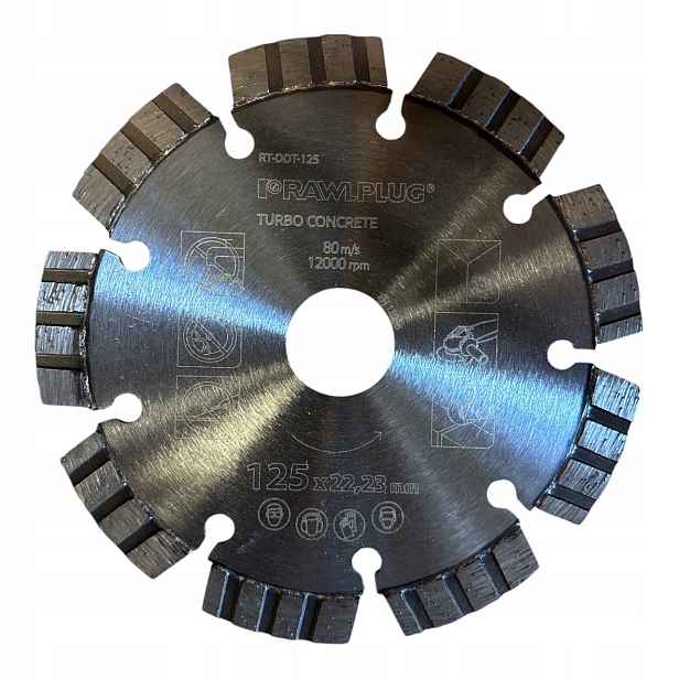 Diamantový Kotouč Pro Betonu Turbo 125X22,23MM pro betonu