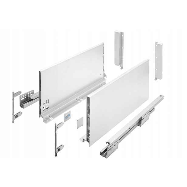 Šuplík Gtv Axis Pro 600C1 Vysoká L600 H167 Bílá S Tlumením Dovírání Výsuv