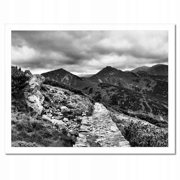 Plakáty v rámu 40x30 Tatry Polské hory Pohled