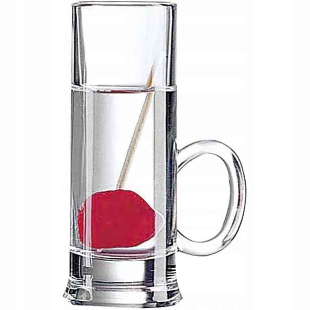 Sklenice na pálenku panák s uchem Arcoroc Island 60 ml cejch 2+4 cl 6 ks