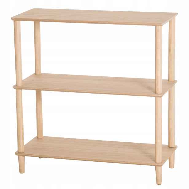 Skříňka Mdf 34 X 80 X 83 CM Tři Úrovně Polic Béžová