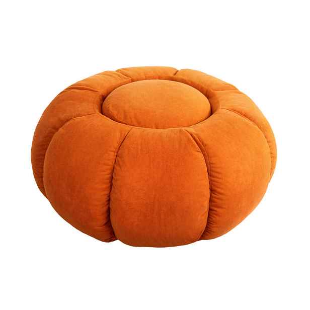 Vercart KONFERENČNÍ stolek Dýňový odkládací stolek Halloween styl oranžová barva