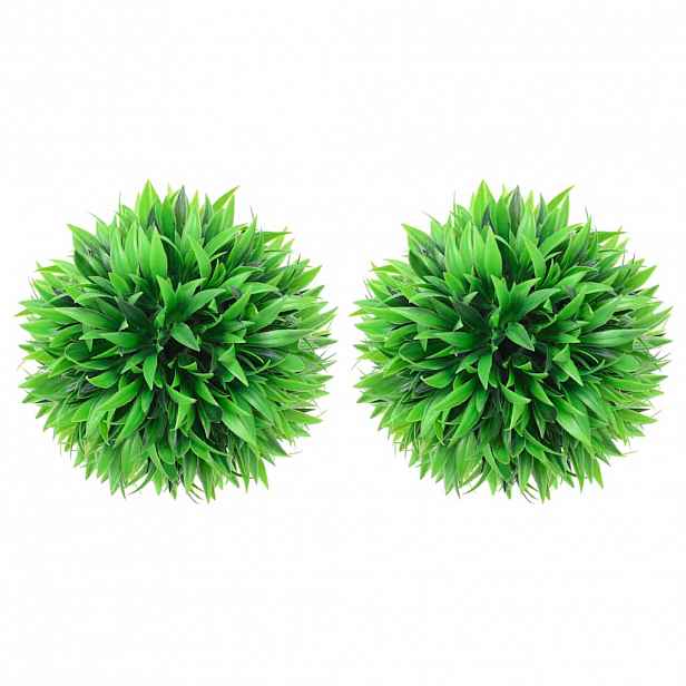 vidaXL Umělé buxus koule 2 ks 20 cm