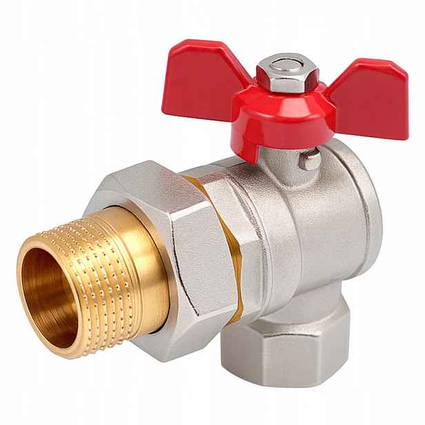 Zawór kulowy kątowy Perfekt System PHA-010 PN30 1'' (DN25) Perfexim