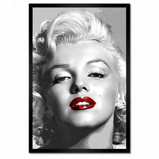 Plakáty v rámu 40x60 Monroe Červené rty