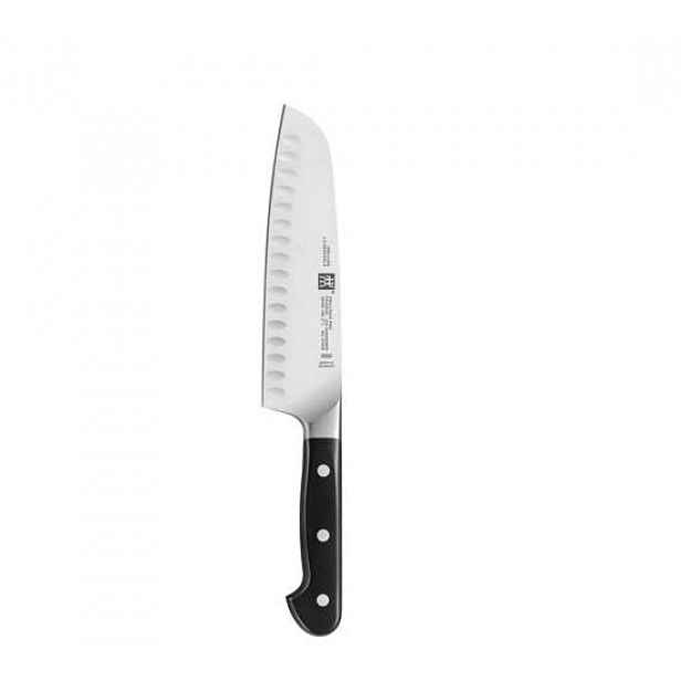 Zwilling Pro, nůž Santoku s výbrusem, kolébkový, 18 cm 38408-181