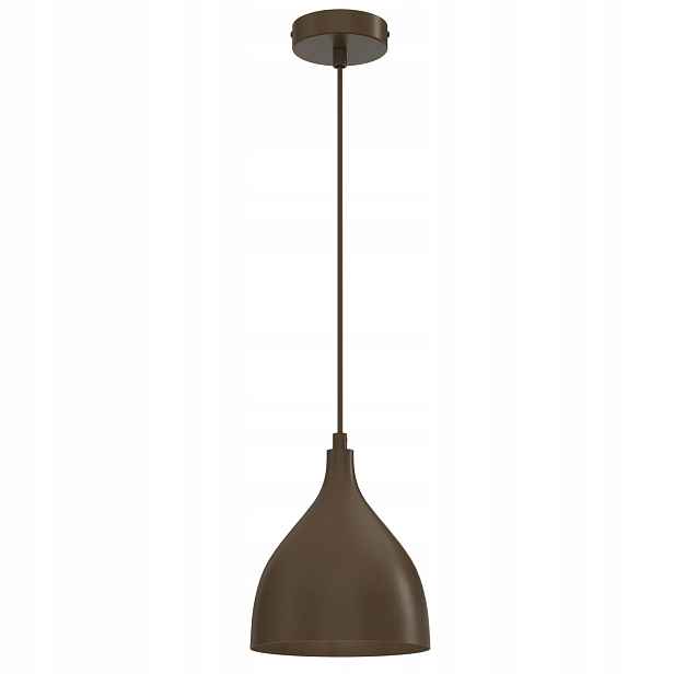 Luminex Noak Classic závěsná lampa bronzová kalich 1xE27