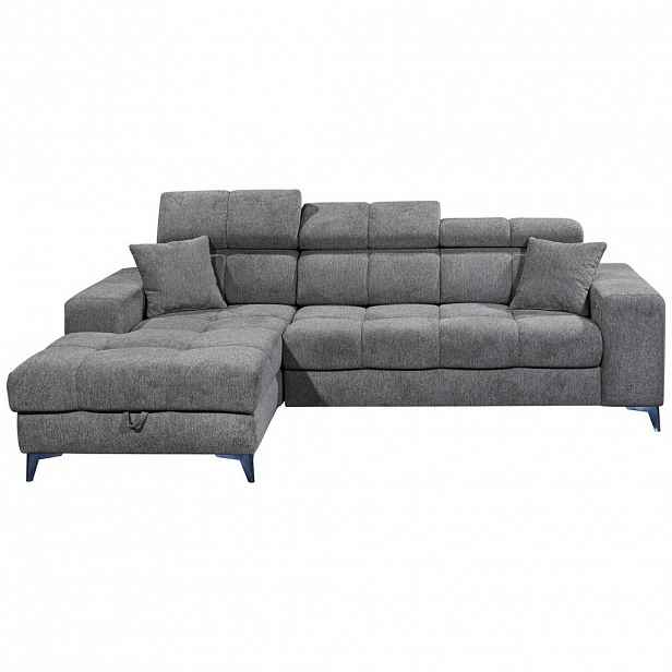 MID.YOU ROHOVÁ SEDAČKA, textil, antracitová