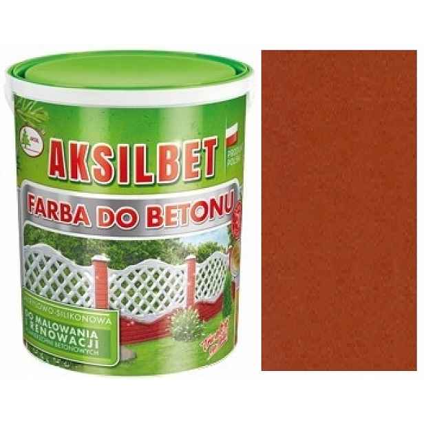 Aksilbet Betonu Barva Plotové 2,5 L Cihlově Červená