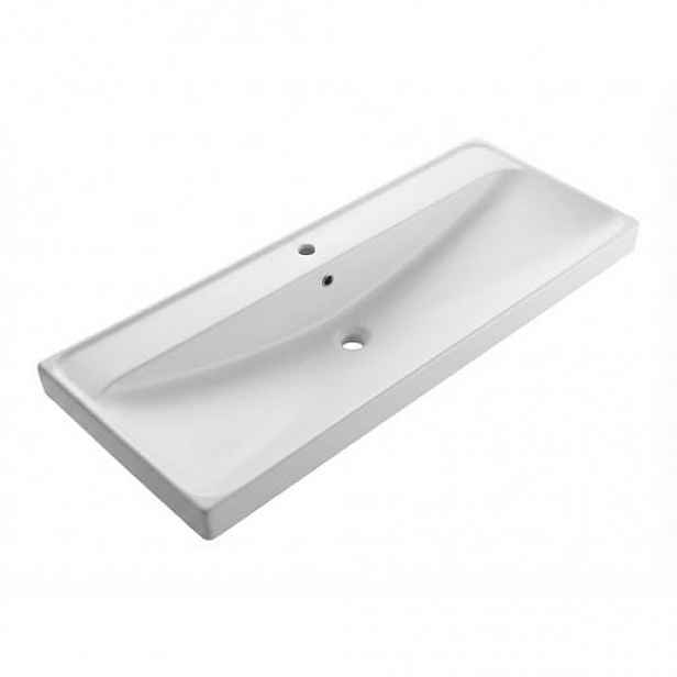 Nábytkové umyvadlo SAT Brevis 121x47,5 cm otvor pro baterii uprostřed SATBRE12046