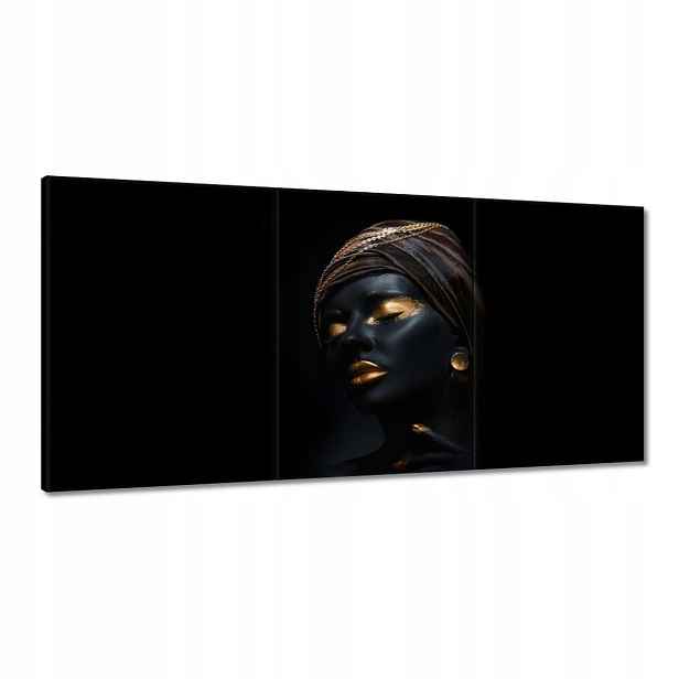 Obrazy 120x60 Zlatý make-up