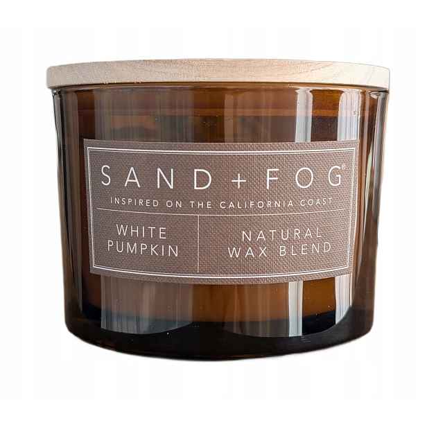 Vonná svíčka sójová White Pumpkin Sand Fog