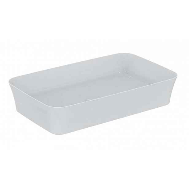Ideal Standard Ipalyss - Umyvadlo na desku, 55x38 cm, bez přepadu, Ideal Plus, bílá E2076MA