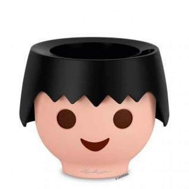 Květináč OJO komplet set černá 21cm