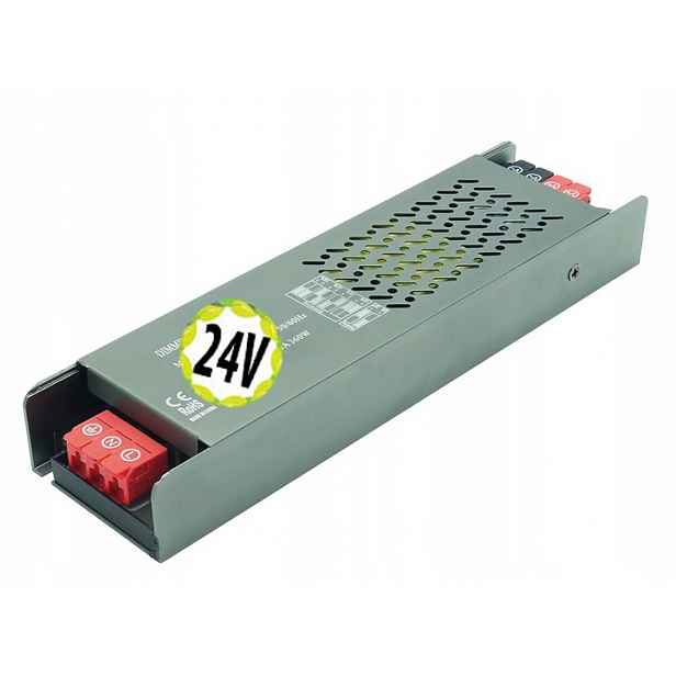 Profesionální plochý napájecí zdroj 24V 15A Výkonný 360W IP20 Slim Led pásky