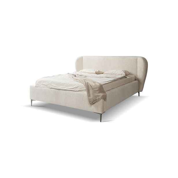 Elegantní čalouněná postel na nožičkách Aliano 140/160/180 (bez úložného prostoru s roštem)