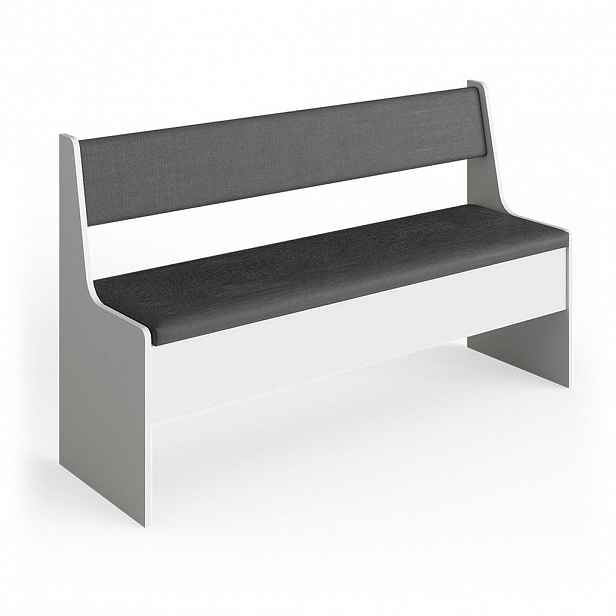 Vicco LAVICE DO JÍDELNY DO ROHU Roman Bílá 41.5 x 136.6 cm