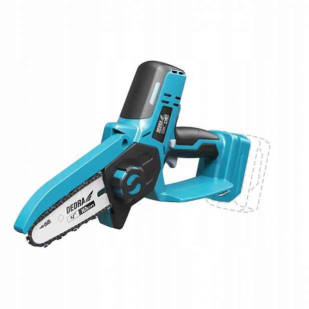 Dedra mini řetězová pila 18V 4" (10 cm) Sas+all DED7099 Bez Akumulátoru