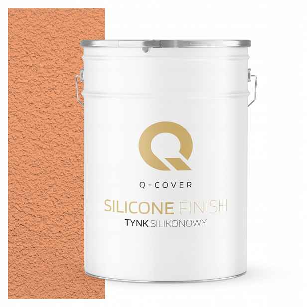 Silikonová Fasádní Omítka Lososová 25 Kg Beránek Granulace 1.0 mm F315