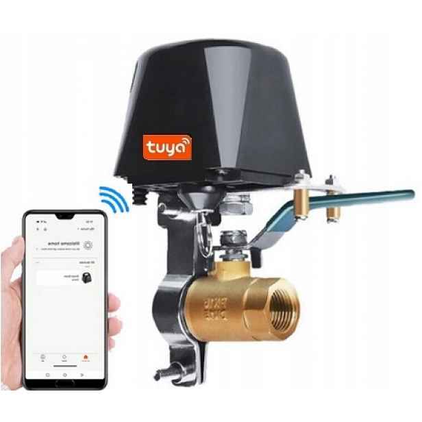 Regulátor Pojistného Ventilu Plynové Vody Tuya Wifi