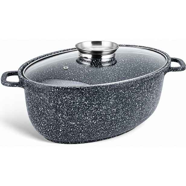 Robustní Pekáč Mramorová do trouby Aroma Knob 8 L 38 CM Edenberg