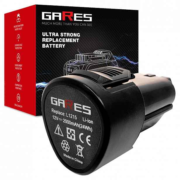 Baterie Akumulátor pro Aeg L1215R BS12C2 BSS12C 10,8V 12V 2Ah