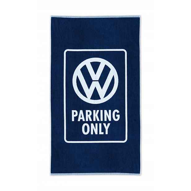 Brisa Ručník na pláž Vw T1 Bus Modrý/Parking Only