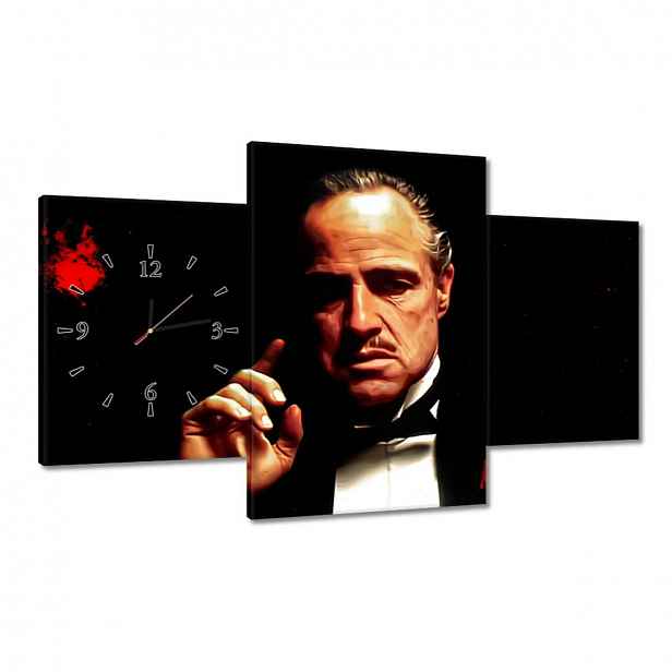 Hodiny 100x60 Kmotr Corleone