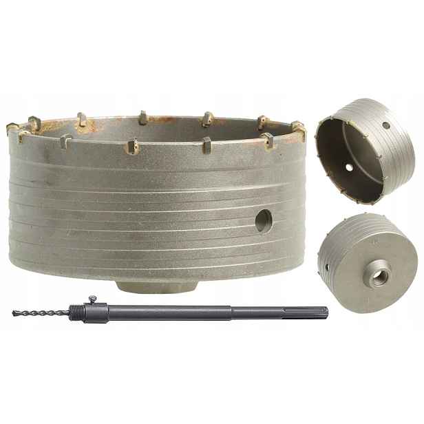 Korunkový Vrták Na Betonu 130 mm Adaptér SDS-max 350 mm Fréza Korunka Widiová Max