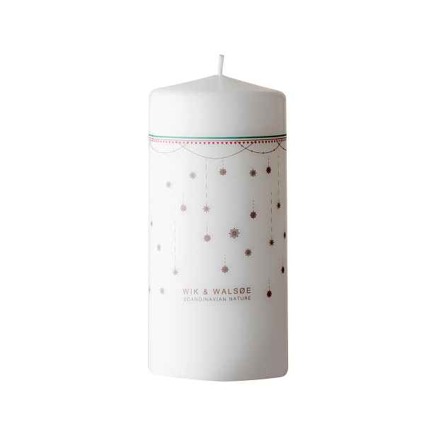 Svíčka 7x14 cm kolekce Julemorgen - Wik & Walsøe