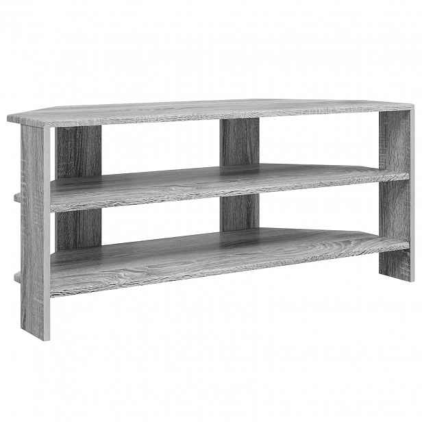 vidaXL RohováskříňnaTV 100 x 40,5 x 45 cm Šedý Sonoma Kompozitní dřevo