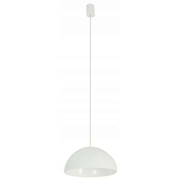 Závěsná lampa Hemisphere S Bílá Kovová Stínidlo 1xGX53 33cm Stropní Svítidlo