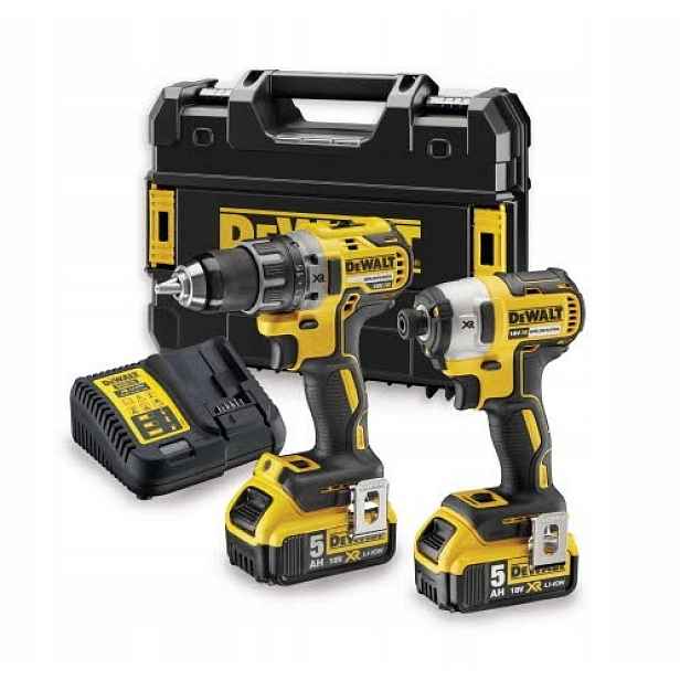 Akumulátorová sada Combo DCD791 +DCF887 18V 2x5,0Ah DeWALT [DCK268P2T-QW]