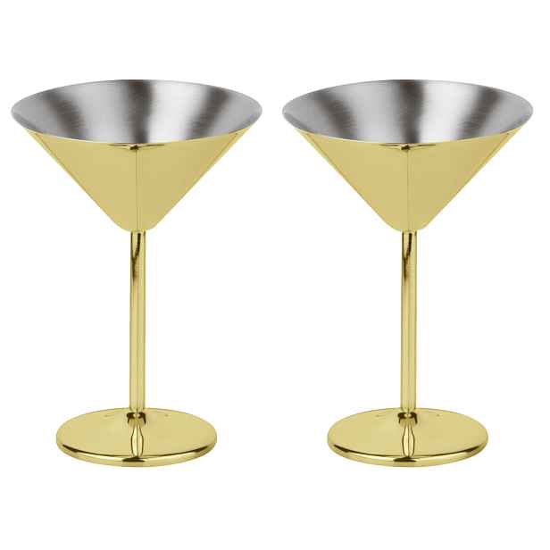Sambonet Martini set, 2ks, zlatá 41494-G2