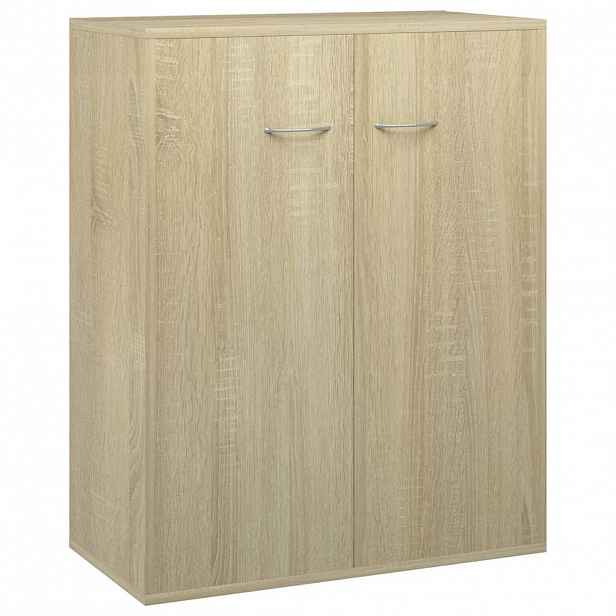 vidaXL Příborník dub sonoma 60 x 30 x 75 cm kompozitní dřevo