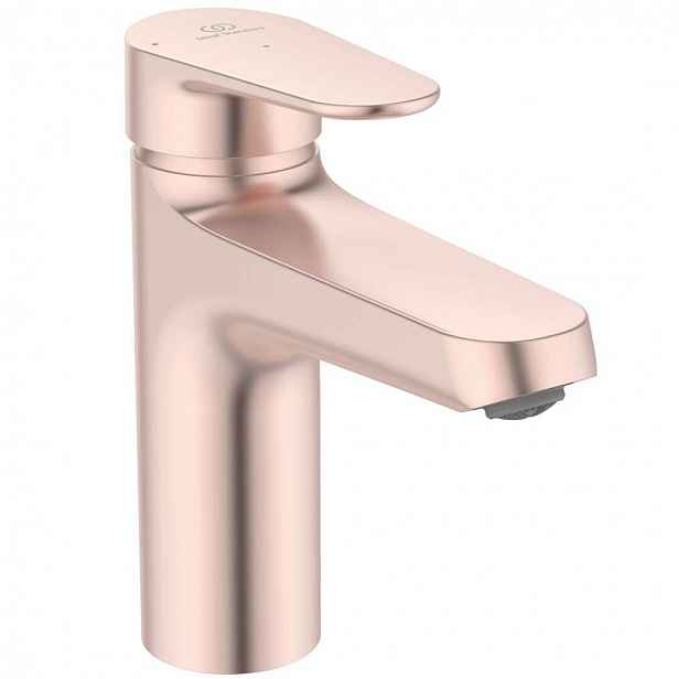Ideal Standard ALU+ - Umyvadlová baterie s výpustí Click-Clack, BlueStart, rosé BE130RO
