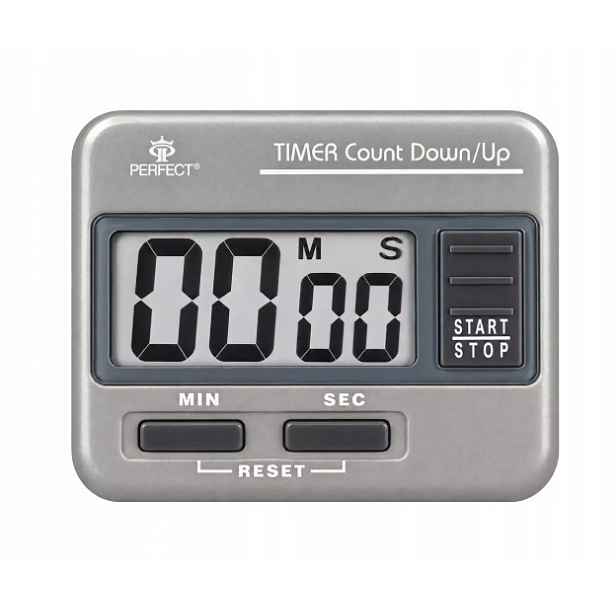 LCD minutka Perfect TM-86A Grafitová