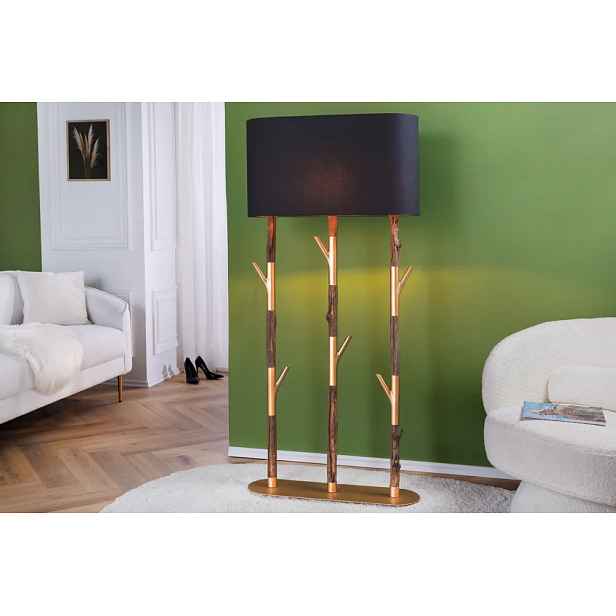 Stojací lampa BADEBE Dekorhome
