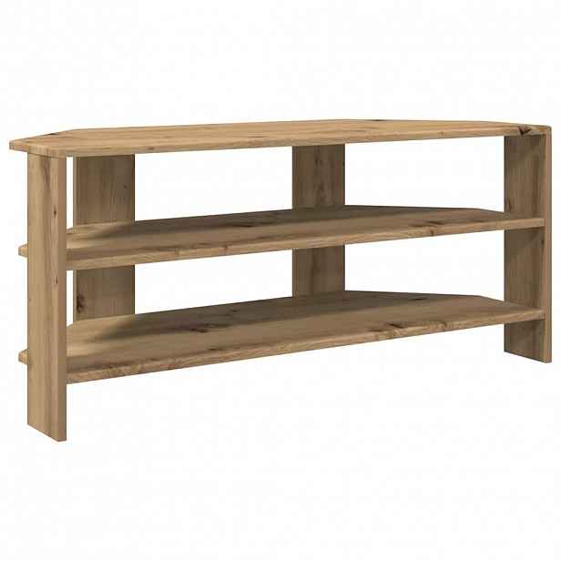 vidaXL RohováskříňnaTV 100 x 40,5 x 45 cm Dub artisan Kompozitní dřevo