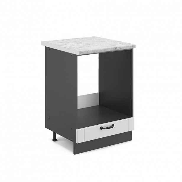 Vicco SKŘÍŇKA NA VESTAVĚNOU TROUBU Fame-Line Bílý venkovský dům 60 cm , PD Mramor